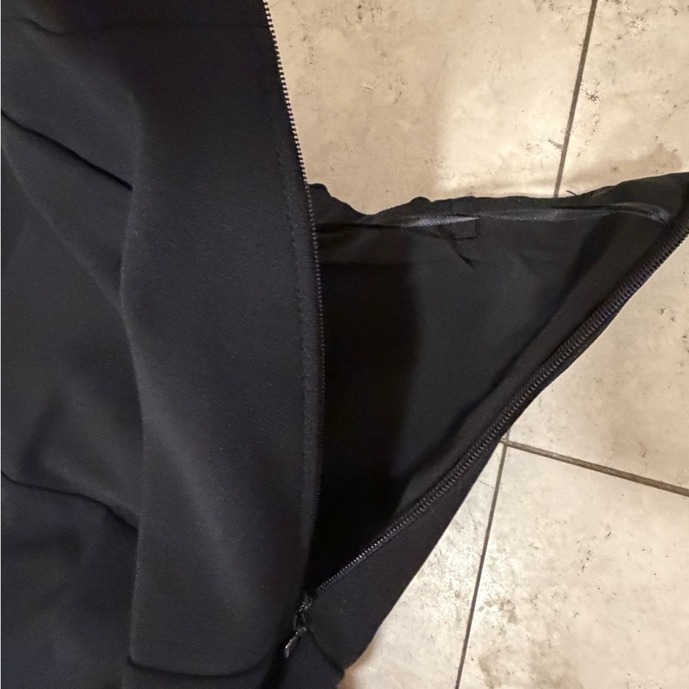 Abercrombie & Fitch Black Elegant and Strapless Wide Leg Jumpsuit - Picture 8 of 14
